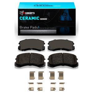 Mitsubishi Lancer Brake Pads - Front - R1 Concepts - Ceramic - `02-`07